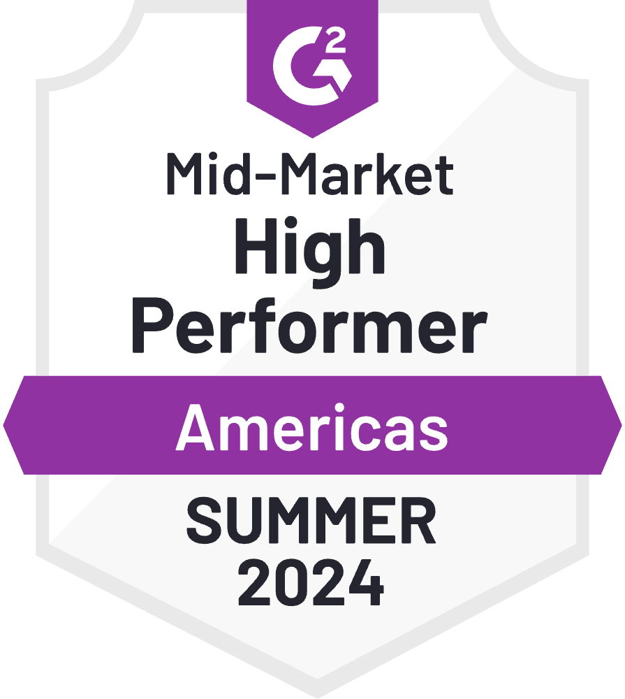 High Perfromer Mid Market Americas Summer 2024